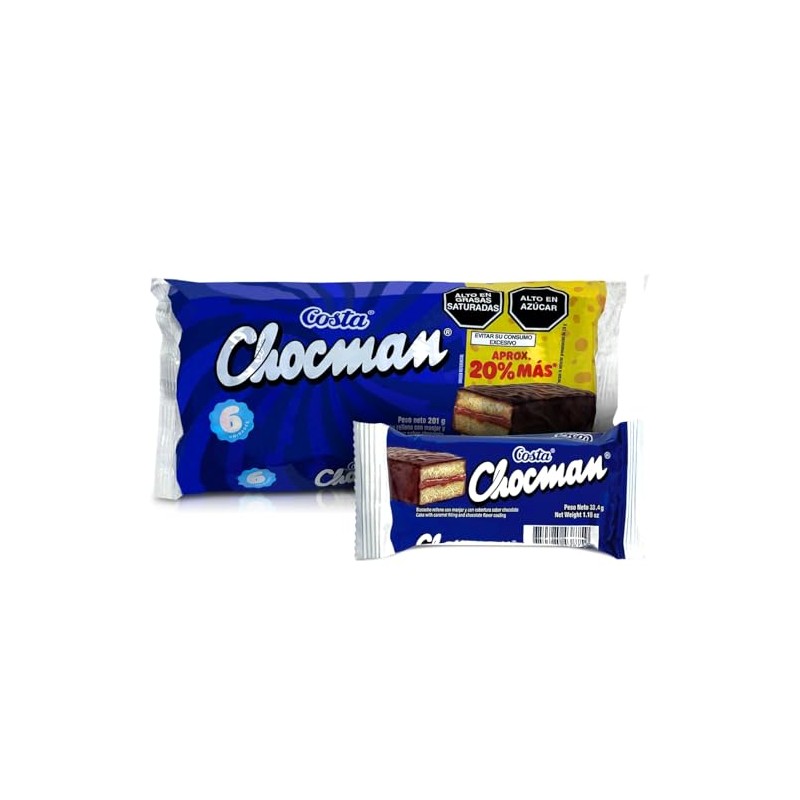 Costa Chocman Peruvian Cookies 7.1 oz | Galletas Peruanas Chocman
