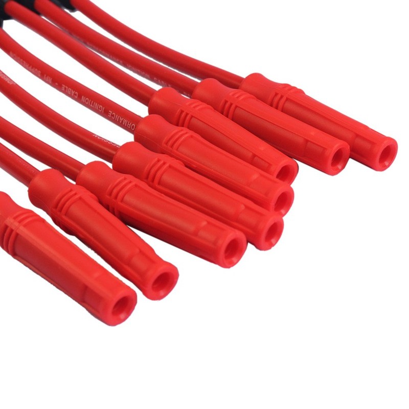 JDMSPEED 10.5 MM SPARK PLUG WIRES FOR CHEVY GMC TRUCK