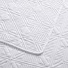 Safonory Quilt Set Full/Queen Size(90"x96", White) - Summer Thin Soft
