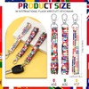 International Flags Lanyard Keychain - 72pcs for Celebrations