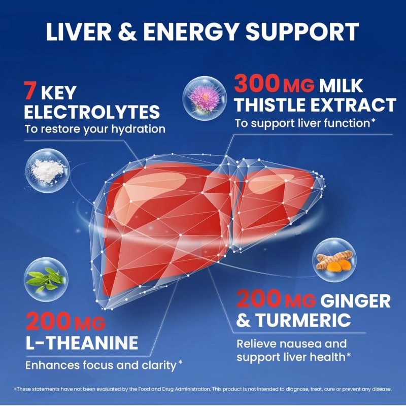 Venture Pal Electrolyte Powder Liver Support Sugar Free Rapid Rehydration