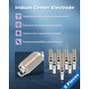 ECCPP 8 PCS Platinum Iridium Spark Plugs for Ford for