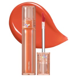Tony Moly Perfect Lips Shocking Lip Tint, S05 Sunset Ball Shocking, 1 pc / 토니모리 퍼펙트 립스 쇼킹립 틴트, S05 선셋볼쇼킹, 1개