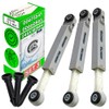 Set of 3 Shock Absorbers Washing Machine with Pins 90N