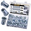 ASKWAY Rivet Nuts 370PCS, Metric Thread Rivet Nut Assembly Kit,