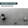 Butane Adapter Ropane Canister To Threaded Camping Stove Adapter Extension