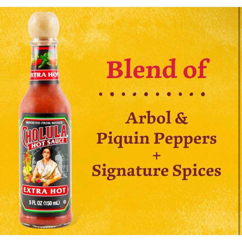 Cholula Extra Hot Sauce