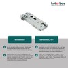 KOTARBAU Mortice Lock 90/40 mm for Profile Cylinder Universal PZ