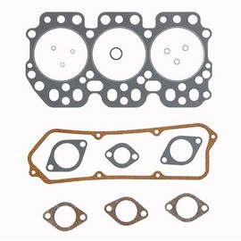 RAParts WN-RE38848 Head Gasket Set Fits John Deere 215A JD300 300B JD301 301A 310 JD350 JD350B 510 600 700 734 HI-Cycle 820 830 920 1020