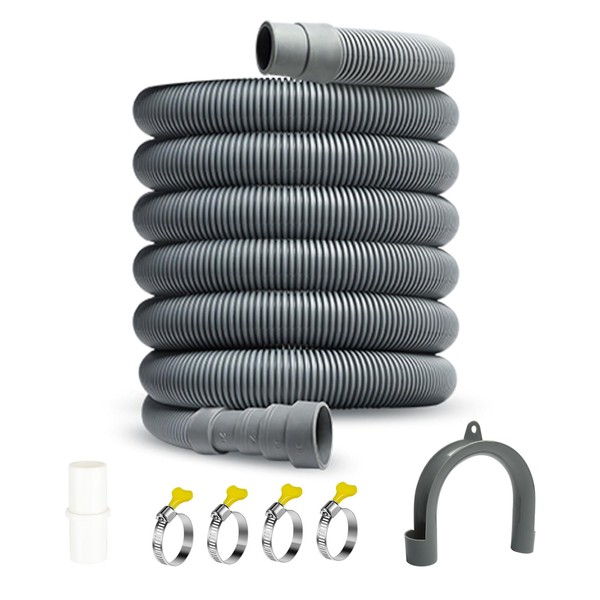 Washing Machine Drain Hose, 13 Feet Flexible Dishwasher Hose Extension