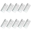 Augiimor 10 Pcs Non-Mortise Door Hinges, 2 x 0.98 Inch