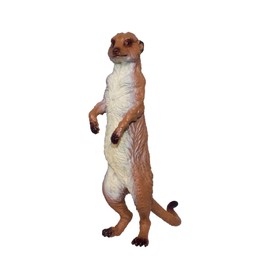 Deluxebase Mini Animal Adventure Replica - Meerkat from Small sized realistic toy figure that makes an ideal wild animal toy for kids