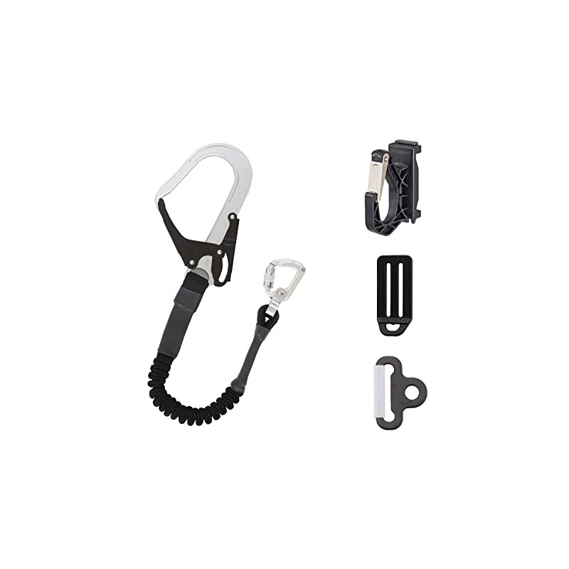 Tajima HJR-CL4BK New Standard Safety Belt, Detachable Auxiliary Rope, Easy