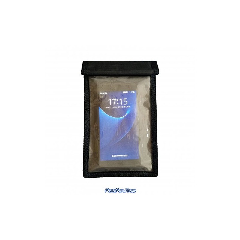 fonefunshop SmartPhone Shield Faraday Bag With Window - Small (VKF1)