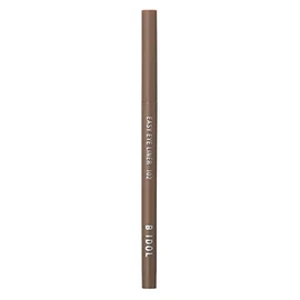 B IDOL Easy Eye Liner, 102, Delicate Ash, 0.002 oz (0.05 g), Gel Liner, Ash, Waterproof, Colored