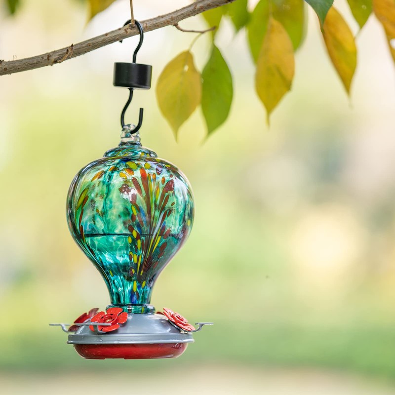 2 Packs Hummingbird Feeder for Outdoors Hanging Ant and Bee