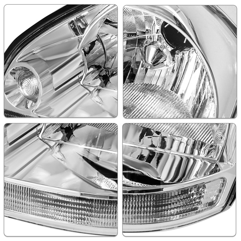 SOCKIR Headlight Assembly Fit for 2005-2009 Hyundai Tucson Driver and
