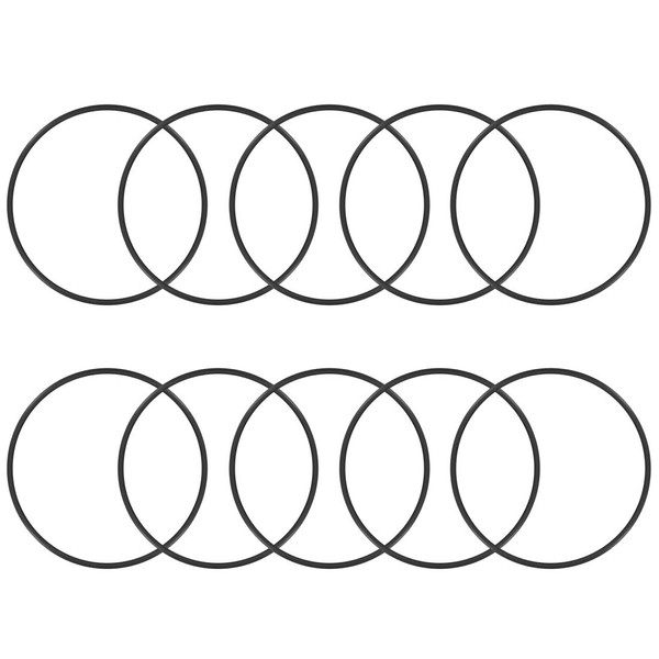 sourcing map Nitrile Rubber O-Rings 63mm OD 59mm ID 2mm