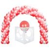 Pllieay 2-10 Inch Balloon Sizer, Collapsible Plastic Balloon Sizer Cube