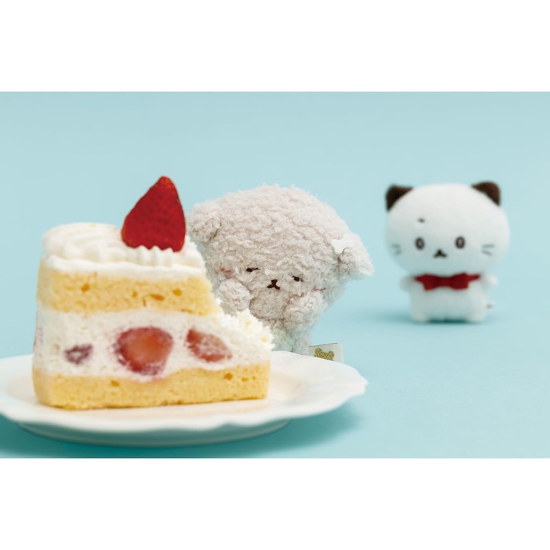 San-X Ishiyowachan MV08001 Ishiyowachan Plush Doll H3.5 x W3.5 x