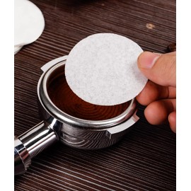 AGOGO Replacement Paper Coffee Filter Packs 1000 Count, Round Coffee Maker Filters, Compatible with Espresso Makers and Moka Coffee Pot,Four Sizes 58mm