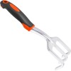 MECHEER Hand Rake Garden Tool, Heavy Duty Hand Cultivators for