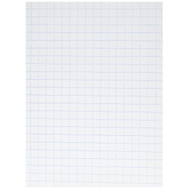 School Smart Graph Paper, 1/2 Inch Rule, 9 x 12 Inches, White, Pack of 500
