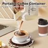 10 Pack Disposable Coffee Dispensers with Handle Coffee Box Cold