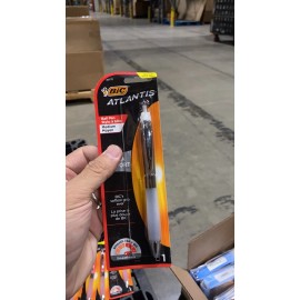 Bic Atlantis Ultra Comfort Ballpoint Pen Black Ink