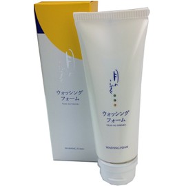 Tsuki Shizuku iwasaya Facial Cleansing Foam, 3.9 oz (110 g), Cosmetics from Yunosato