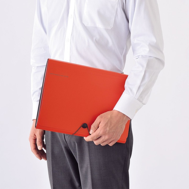 Lihit Lab A7588-22 Carrying Document Smart Fit A5 6 Pocket