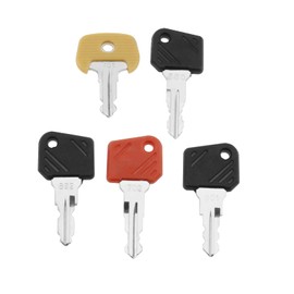 eMagTech 5Pcs Ignition Keys Replacement 530 701 702 801 802 Compatible with Linde Compatible with Jungheinrich Forklift Ignition Keys Metal