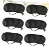 BIUDECO 20pcs Travel Blindfold Eye Mask Disposable Black Sleeping Eye