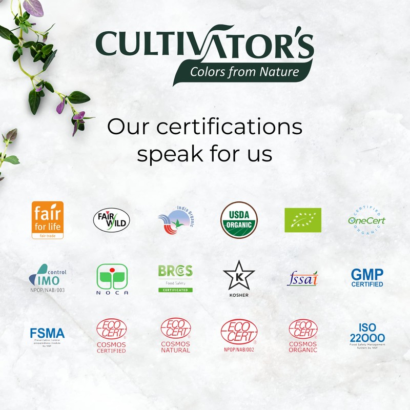 Cultivator's Organic Herbal Hair Colour Red 100 g