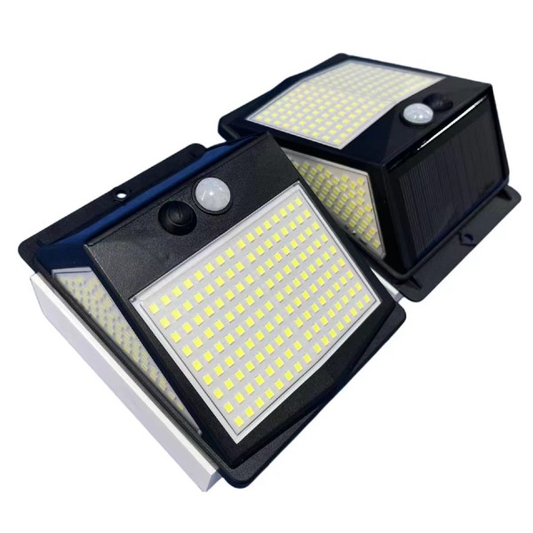 Rixsun 238 LED Solar Lights Outdoor with 3 Modes,Solar Motion