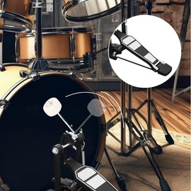 Single Bass Drum Pedal, Kick Drum Pedal for Drum Set Instrument, Single-Chain Drum Foot Pedal for Beginner & Pro Drummers