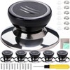 EATBALE Pot Lid Knobs, Universal Kitchen Cookware Lid Handles Replacement,