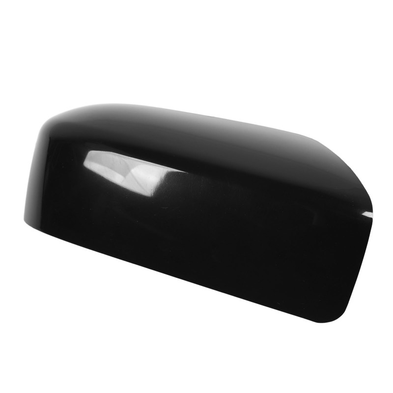 Side Rearview Mirror Cover Black Weather Proof Protective Door Mirror