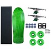 Moose Old School 80's Skateboard Complete 30" Green with Hollow