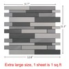 Weimeisc 10 Sheets Peel and Stick Backsplash Tile for Kitchen,