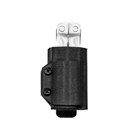Clip & Carry Kydex Multitool Sheath for the Leatherman Bond - Made in USA - EDC Multi Tool Sheath Holder Holster Cover - Black
