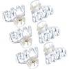 24 Pcs Octopus Mini Jaw Clips 1.2 Inch Small Hair