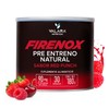 Firenox Pre Entreno Natural Ponche 180gr, Energía Sostenida, Amigable con