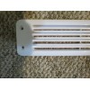 GRADY WHITE **OEM**FLUSH LOUVERED VENT "WHITE" 17-1/2" x 2-3/4" Flange
