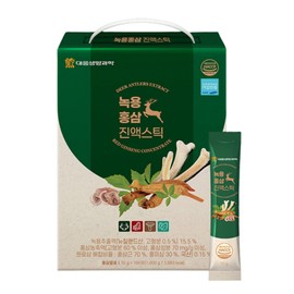 Deer Antler Red Ginseng Extract Stick 100 Packets Parents and Adults Holiday Chuseok Gift Set / 녹용 홍삼 진액 스틱 100포 부모님 어른 명절 추석 선물 세트