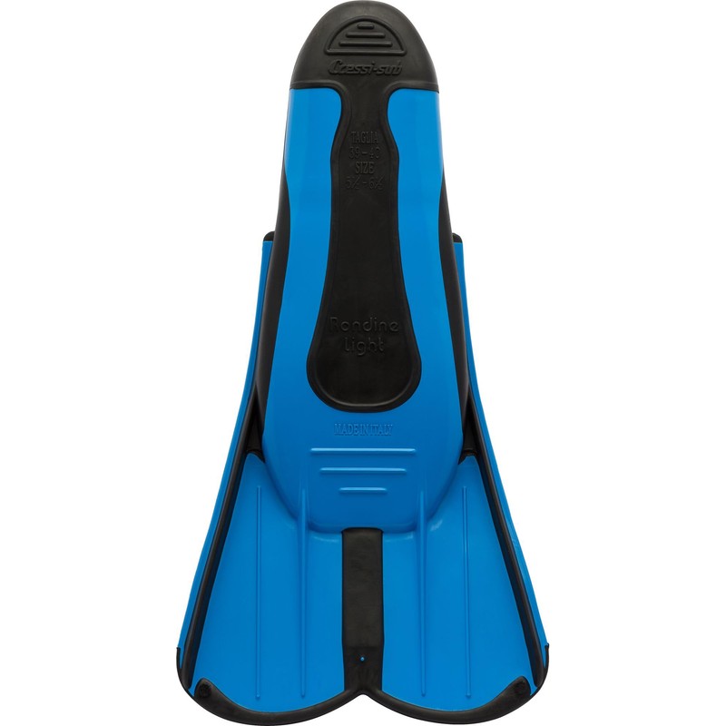 Cressi Men's Light Swimming Fins - Blue, 31/32- UK 12.5/13