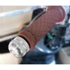 PrimeBlis 2pcs Motorcycle Handlebar Grips Caps Aluminum Motorcycle Handlebar Ends