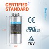 BlueStars 30+7.5 uF ±5% 30/7.5 MFD 370/440 VAC Dual Run