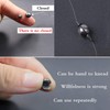 LSHEL Fishing Lead Set 0.26 g × 500 Pieces Removable
