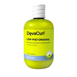 DevaCurl Low-Poo Original Mild Lather Cleanser for Rich Moisture
